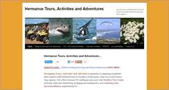 Desktop Screenshot of hermanustours.com